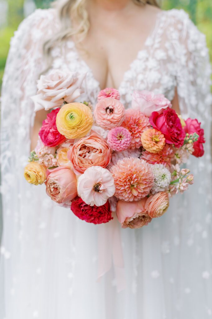Flower Child Muskoka wedding bouquet