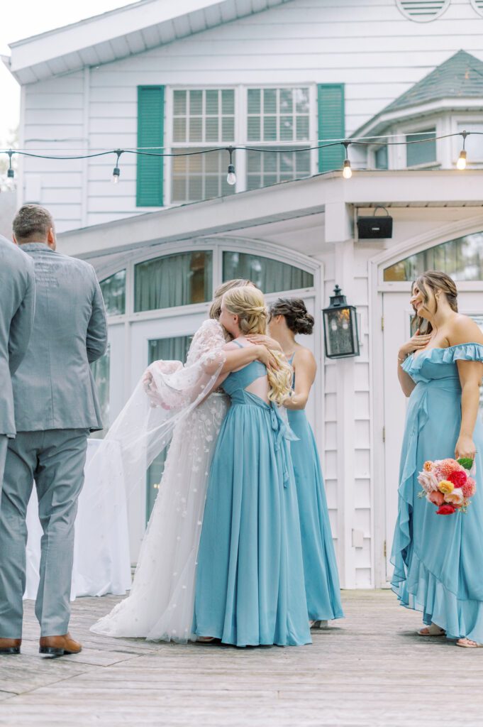 wedding ceremony in Muskoka.
